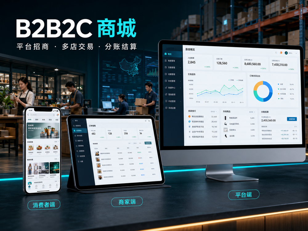 B2B2C Mall case cover