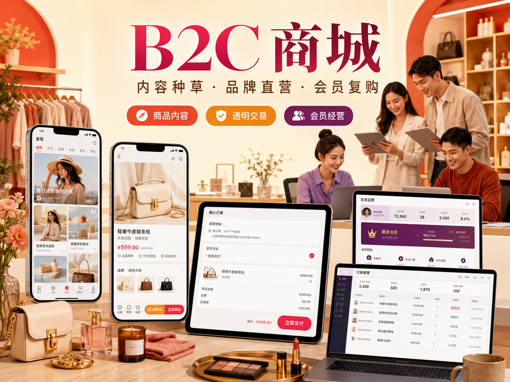 B2C Mall case cover