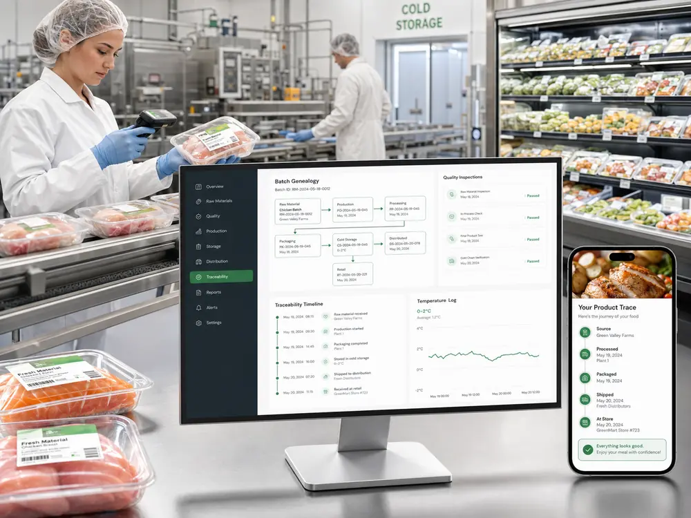 Food Traceability case cover