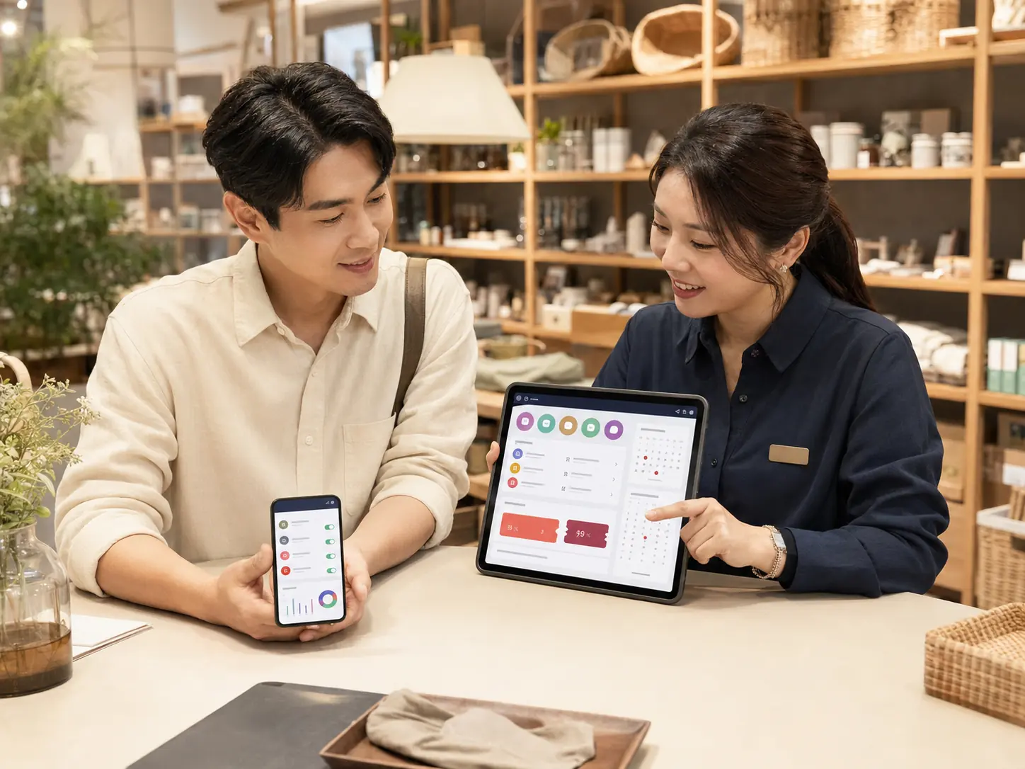 A customer operations team managing consent, service follow-up, tags and communication preferences