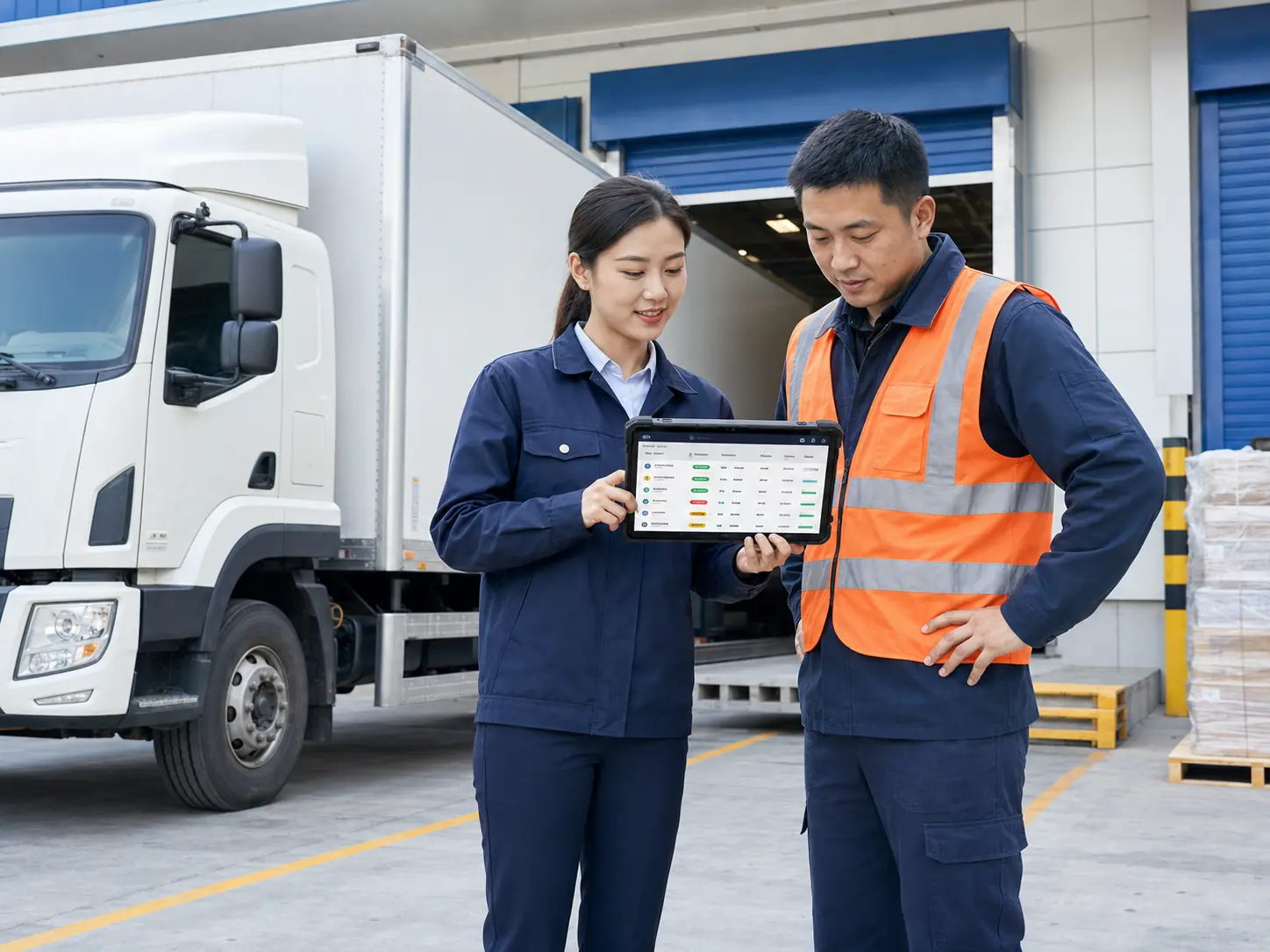 Carrier dispatch and driver task collaboration